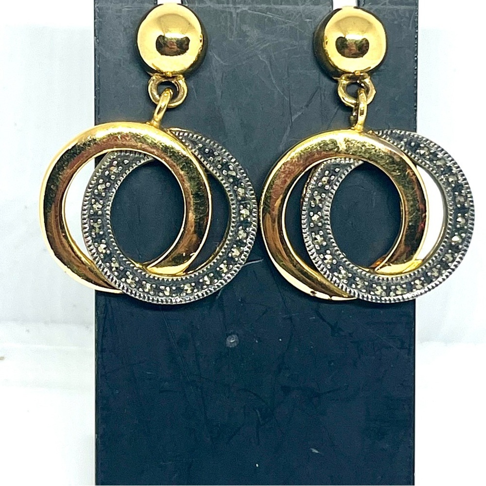 Judith Jack Reflrctions Earrings NWT - Picture 2 of 3
